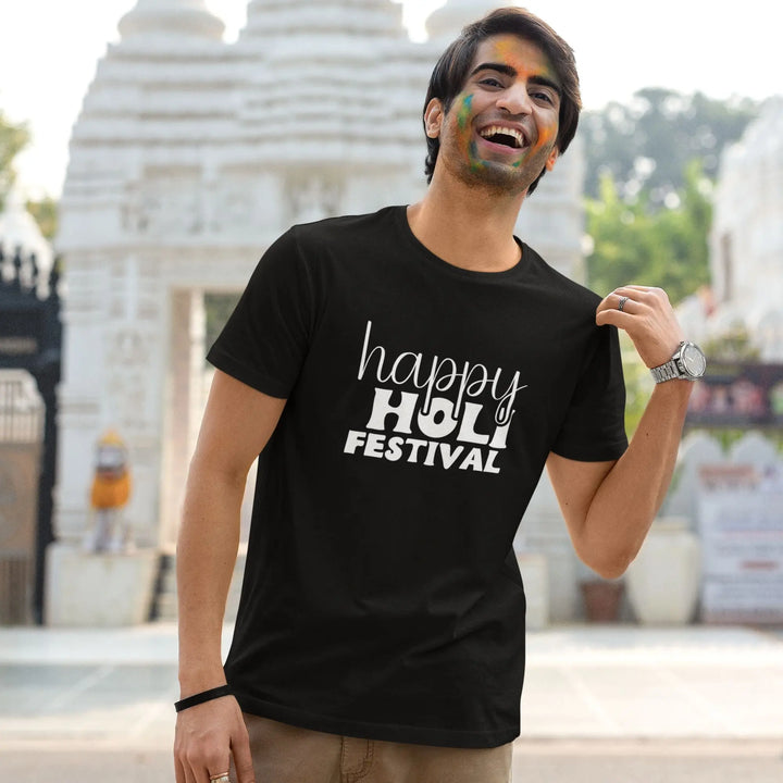 Happy Holi Festival Unisex T-Shirt fashionfront