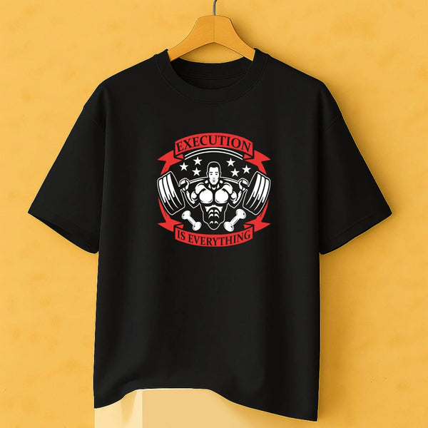 Execution is Everything Oversize Classic T-Shirt fashionfront